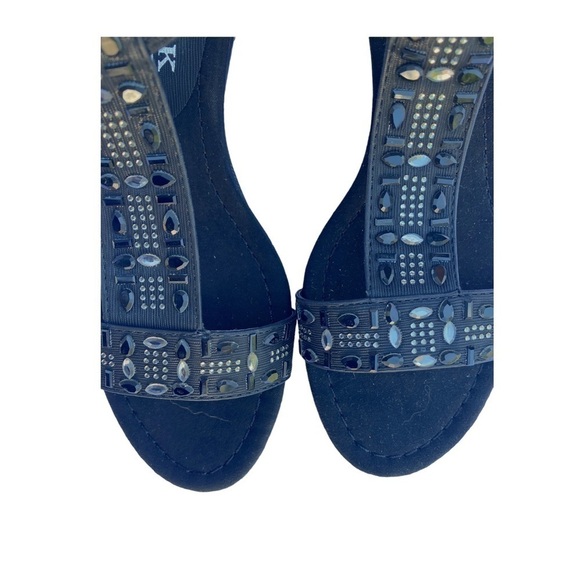 NWT New York Transit Friendship Heels Black Ladies 9  1/2 - Picture 6 of 15